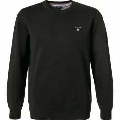 Gant Pullover 2046072/5 Sweatshirt, Baumwolle, Schwarz