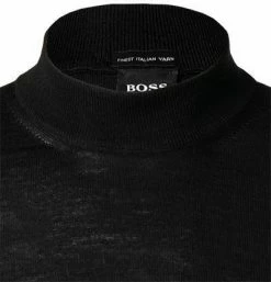 BOSS Pullover Bjarno 50416987/001 Schurwolle, Schwarz -striangebote 374595 norm2