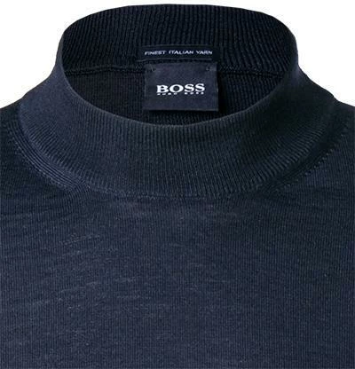 BOSS Pullover Bjarno 50416987/402 Schurwolle, Blau, Dunkelblau 5 BOSS Pullover Bjarno 50416987/402 Schurwolle, Blau, Dunkelblau – Bild 3