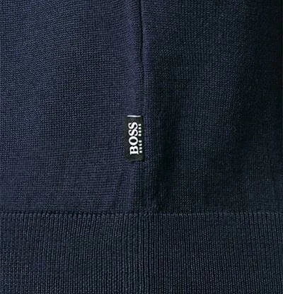 BOSS Pullover Bjarno 50416987/402 Schurwolle, Blau, Dunkelblau 6 BOSS Pullover Bjarno 50416987/402 Schurwolle, Blau, Dunkelblau – Bild 4