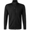 EMPORIO ARMANI Cardigan 8N1MUZ/1MJXZ/0999 Schurwolle, Schwarz -striangebote 374609 master
