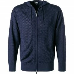 EMPORIO ARMANI Sweatjacke 6K1BY5/1MFLZ/0920 Wolle, Navy
