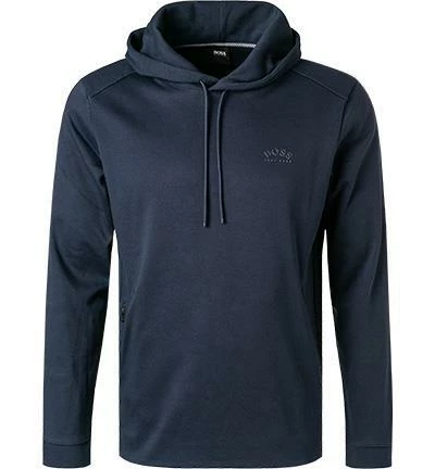 BOSS Hoodie Soody 50459052/410 Baumwolle, Navy 4 BOSS Hoodie Soody 50459052/410 Baumwolle, Navy – Bild 2