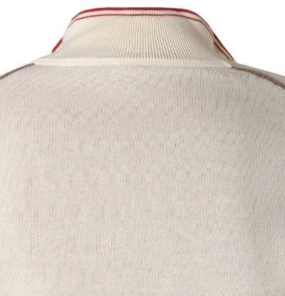 BOSS Pullover Zitom 50456100/131 Troyer, Baumwolle, Ecru 6 BOSS Pullover Zitom 50456100/131 Troyer, Baumwolle, Ecru – Bild 4