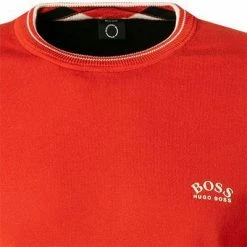 BOSS Pullover Ritom 50456098/821 Baumwolle, Hellrot -striangebote 374679 norm2