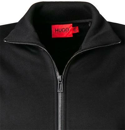 HUGO Sweatjacke Daperol 50457122/001 Baumwolle, Schwarz 5 HUGO Sweatjacke Daperol 50457122/001 Baumwolle, Schwarz – Bild 3