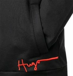 HUGO Sweatjacke Daperol 50457122/001 Baumwolle, Schwarz 9 HUGO Sweatjacke Daperol 50457122/001 Baumwolle, Schwarz -striangebote 374707 norm3