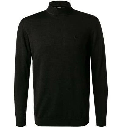 KARL LAGERFELD Pullover 655002/0/512399/990 Stehkragenpullover, Merinowolle, Schwarz 4 KARL LAGERFELD Pullover 655002/0/512399/990 Stehkragenpullover, Merinowolle, Schwarz – Bild 2