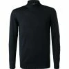 KARL LAGERFELD Pullover 655002/0/512399/690 Stehkragenpullover, Merinowolle, Dunkelblau meliert, Nachtblau -striangebote 374801 master