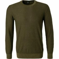 BOSS Pullover Kapoko 50454933/308 Baumwolle, Dunkelgrün meliert, Dunkelgrün -striangebote 374887 norm