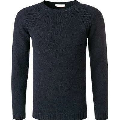 DANIELE FIESOLI Pullover 3157/24 Reines Kaschmir, Nachtblau 4 DANIELE FIESOLI Pullover 3157/24 Reines Kaschmir, Nachtblau – Bild 2