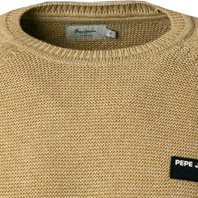 Pepe Jeans Pullover Edward PM702168/844 Baumwolle, Beige meliert, Beige 5 Pepe Jeans Pullover Edward PM702168/844 Baumwolle, Beige meliert, Beige – Bild 3