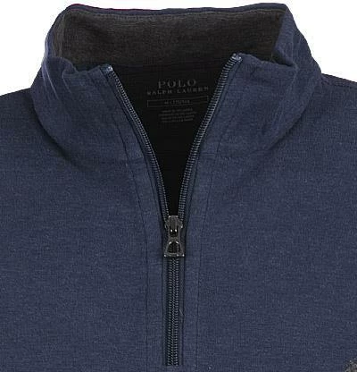 Polo Ralph Lauren Troyer 710812963/027 Baumwolle, Navy meliert, Navy 5 Polo Ralph Lauren Troyer 710812963/027 Baumwolle, Navy meliert, Navy – Bild 3