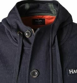 HACKETT Sweatjacke HM580930/595 Classic Fit, Baumwolle, Marine -striangebote 375321 norm2