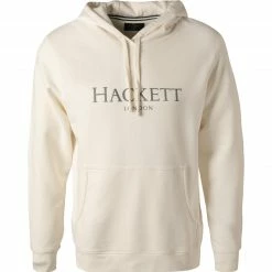 HACKETT Hoodie HM580920/8EF Classic Fit, Baumwolle, Ecru