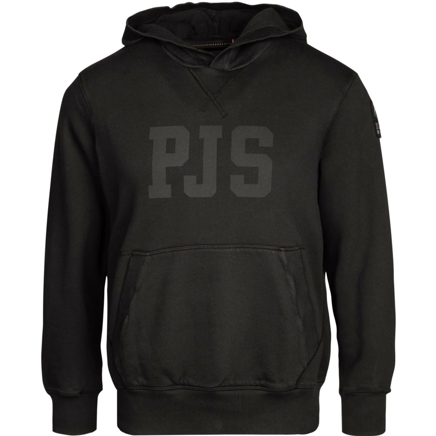 PARAJUMPERS Hoodie PMFLECF10/541 Baumwolle, Schwarz 2 PARAJUMPERS Hoodie PMFLECF10/541 Baumwolle, Schwarz