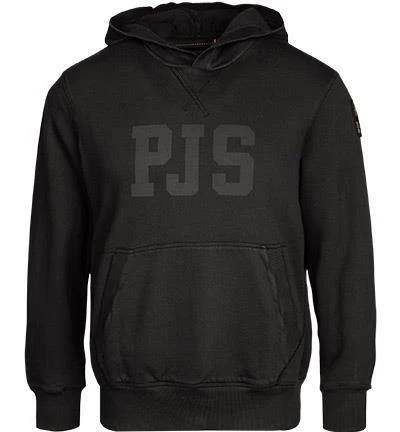 PARAJUMPERS Hoodie PMFLECF10/541 Baumwolle, Schwarz 3 PARAJUMPERS Hoodie PMFLECF10/541 Baumwolle, Schwarz – Bild 2