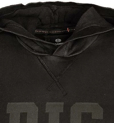 PARAJUMPERS Hoodie PMFLECF10/541 Baumwolle, Schwarz 4 PARAJUMPERS Hoodie PMFLECF10/541 Baumwolle, Schwarz – Bild 3