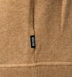 BOSS Strickjacke Norando 50458466/262 Schurwolle, Beige meliert, Beige -striangebote 375406 norm3