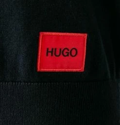 HUGO Sweatjacke San Jaque 50455984/410 Strickjacke, Baumwolle, Navy -striangebote 375432 norm3