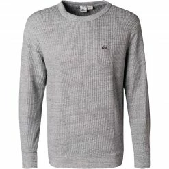 Quiksilver Sweatshirt EQYSW03277/SJSH Pullover, Baumwolle, Grau meliert, Hellgrau