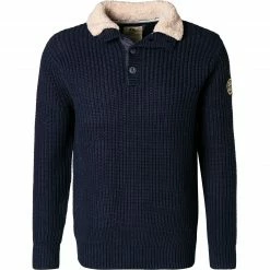 Quiksilver Pullover EQYSW03275/BYJ0 Troyer, Baumwolle, Navy , Navy