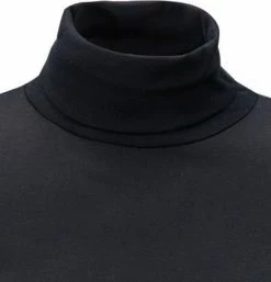 van Laack Rollkragenpullover 180031/M-PELINO/099 Rollkragenshirt, Pima Baumwolle, Schwarz -striangebote 375473 norm2