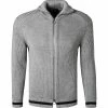 ARMANI EXCHANGE Cardigan 6KZE2Y/ZM1GZ/3907 Baumwolle-Wolle, Hellgrau meliert, Grau