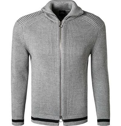 ARMANI EXCHANGE Cardigan 6KZE2Y/ZM1GZ/3907 Baumwolle-Wolle, Hellgrau meliert, Grau 4 ARMANI EXCHANGE Cardigan 6KZE2Y/ZM1GZ/3907 Baumwolle-Wolle, Hellgrau meliert, Grau – Bild 2