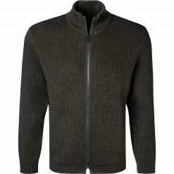 CINQUE Cardigan Cifabio 6018-7508/97 Baumwolle, Dunkelbraun, Anthrazit