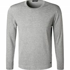 CINQUE Pullover Cinoah 6014-7507/92 Viskose, Hellgrau meliert, Silber
