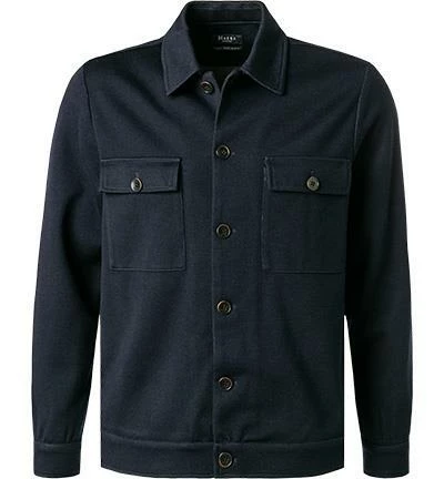 Maerz Overshirt 1200/399 Cardigan, Wolle, Dunkelblau 4 Maerz Overshirt 1200/399 Cardigan, Wolle, Dunkelblau – Bild 2