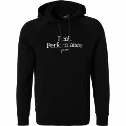 Peak Performance Hoodie G75874/100 Baumwolle, Schwarz