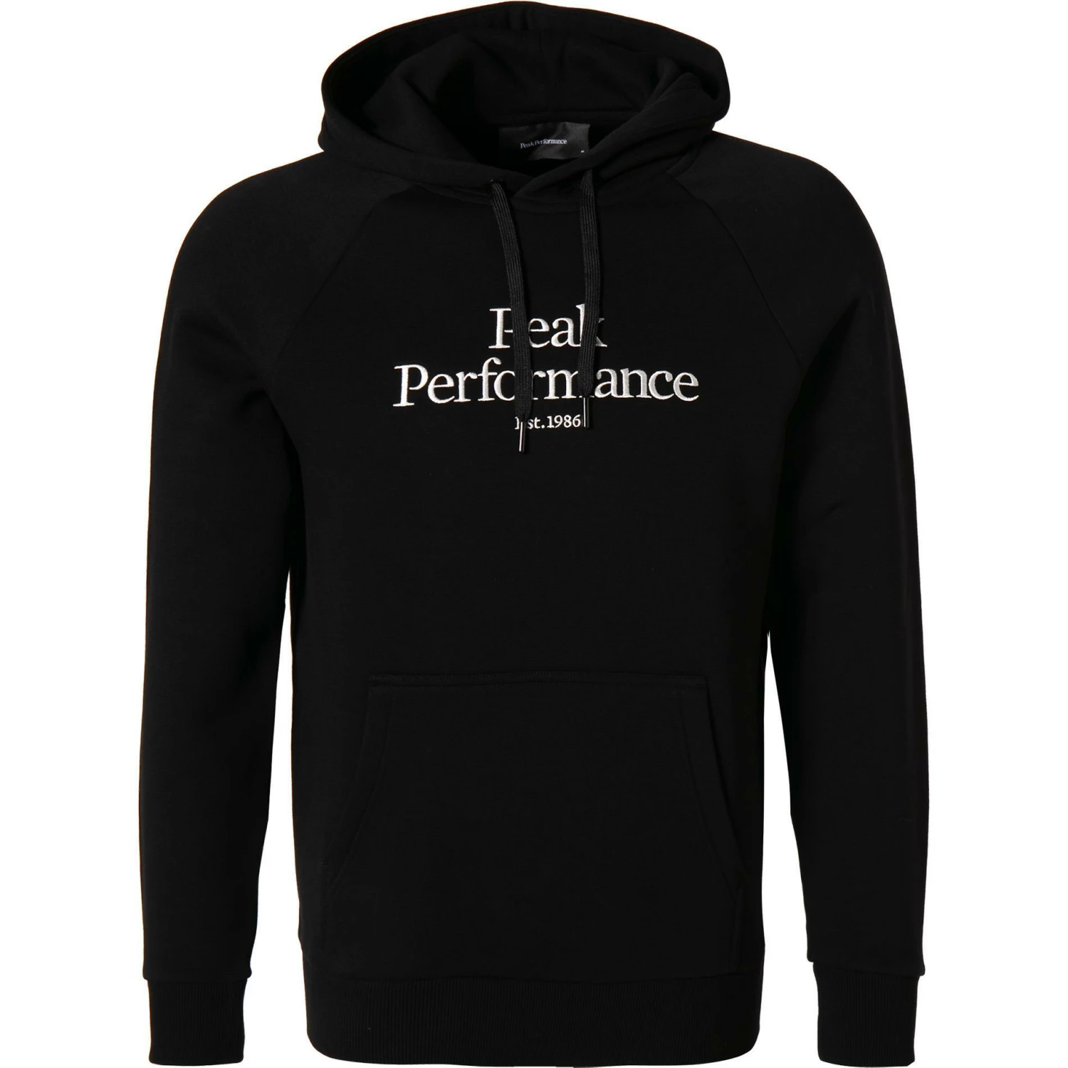 Peak Performance Hoodie G75874/100 Baumwolle, Schwarz 3 Peak Performance Hoodie G75874/100 Baumwolle, Schwarz