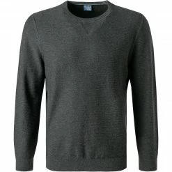 OLYMP Casual Modern Fit Pullover 5301/85/67 Baumwolle, Anthrazit meliert, Anthrazit