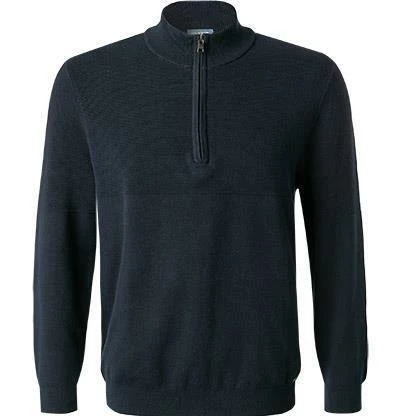 OLYMP Casual Modern Fit Troyer 5302/85/18 Baumwolle, Marineblau, Marine 4 OLYMP Casual Modern Fit Troyer 5302/85/18 Baumwolle, Marineblau, Marine – Bild 2