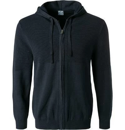 OLYMP Casual Modern Fit Strickjacke 5303/86/18 Baumwolle, Marineblau, Marine 4 OLYMP Casual Modern Fit Strickjacke 5303/86/18 Baumwolle, Marineblau, Marine – Bild 2