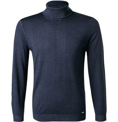 OLYMP Casual Level Five B. F. Pullover 5350/85/18 Rollkragenpullover, Body Fit, Schurwolle, Marineblau, Marine 4 OLYMP Casual Level Five B. F. Pullover 5350/85/18 Rollkragenpullover, Body Fit, Schurwolle, Marineblau, Marine – Bild 2