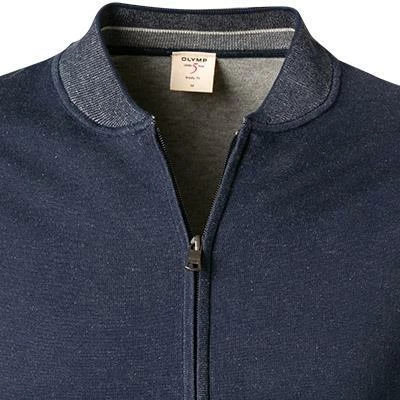 OLYMP Casual Level F. B. F. Strickjacke 5358/86/18 Body Fit, Baumwolle, Marineblau, Marine 5 OLYMP Casual Level F. B. F. Strickjacke 5358/86/18 Body Fit, Baumwolle, Marineblau, Marine – Bild 3