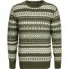 Barbour Pullover Fair Isle Crew olive MKN1027OL53 Wolle, Olivgrün gemustert -striangebote 375825 master