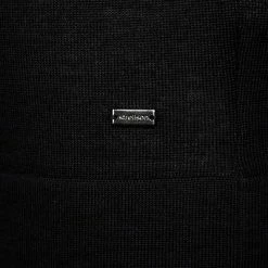 Strellson Pullover Marek 30027986/001 Merinowolle extrafein, Schwarz -striangebote 375857 norm3