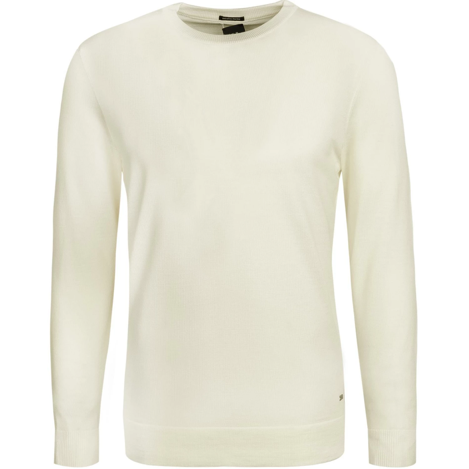 Strellson Pullover Marek 30027986/052 Merinowolle extrafein, Wollweiß 3 Strellson Pullover Marek 30027986/052 Merinowolle extrafein, Wollweiß