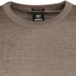 Strellson Pullover Marek 30027986/261 Merinowolle extrafein, Braun meliert, Braun -striangebote 375862 norm2