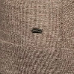 Strellson Pullover Marek 30027986/261 Merinowolle extrafein, Braun meliert, Braun -striangebote 375862 norm3