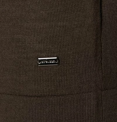 Strellson Pullover Marek 30027988/251 Stehkragenpullover, Merinowolle extrafein, Dunkelbraun 6 Strellson Pullover Marek 30027988/251 Stehkragenpullover, Merinowolle extrafein, Dunkelbraun – Bild 4