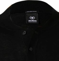 Strellson Pullover Marek 30027989/001 Stehkragenpullover, Merinowolle extrafein, Schwarz -striangebote 375897 norm2