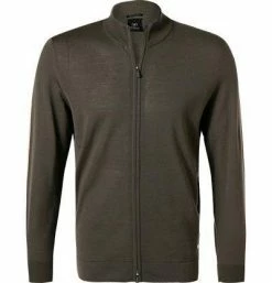 Strellson Pullover Marek 30027985/311 Cardigan, Merinowolle extrafein, Dunkelgrün -striangebote 375906 norm