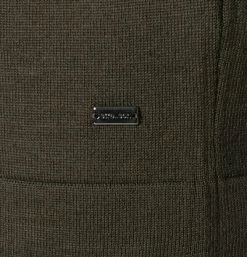 Strellson Pullover Marek 30027985/311 Cardigan, Merinowolle extrafein, Dunkelgrün -striangebote 375906 norm3