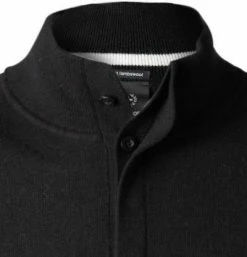 Strellson Pullover Luka 30028009/001 Troyer, Lammwolle, Schwarz -striangebote 375927 norm2