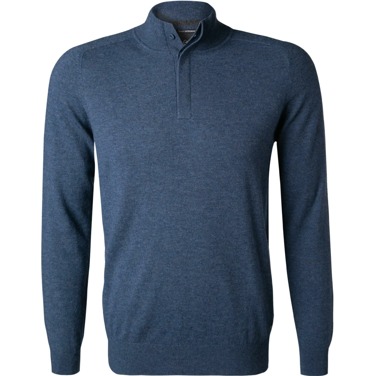 Strellson Pullover Luka 30028009/413 Troyer, Lammwolle, Indigo meliert, Indigo 3 Strellson Pullover Luka 30028009/413 Troyer, Lammwolle, Indigo meliert, Indigo